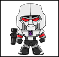 How to Draw Megatron | Transformers