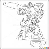 How to Draw Galvatron, Transformers