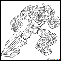 How to Draw Sunstreaker, Transformers