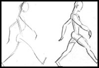 How to Draw the Movement of Shapes and People’s Figures