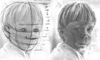 Drawing Children : Face Proportions : Tips on Drawing Children's Faces