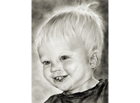 How to Draw Young Children : Carbon, and Graphite Portrait Tutorial