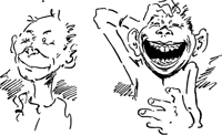 How to Learn How to Draw Facial Expressions by Looking in the Mirror