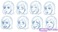 How to Draw Manga Expressions
