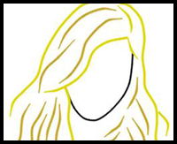 How to Draw Straight Hair Lessons
