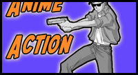 Anime Action Scenes : How to Draw Manga Action Poses Step by Step Lesson