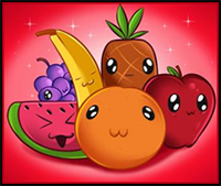 How to Draw Fruit