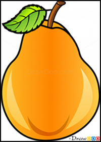 How to Draw a Pear


