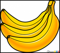 How to Draw Bananas