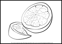 How to Draw Lemon Fruit