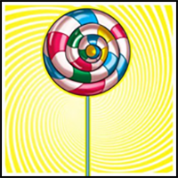 how to draw a lollipop