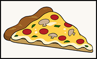How to Draw a Pizza
