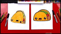 How To Draw A Funny Taco
