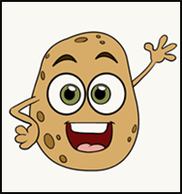 How to Draw a Potato 
