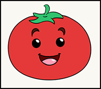 How to Draw a Tomato