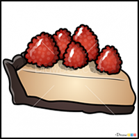 How to Draw a Cheesecake
