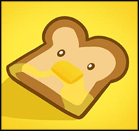 How to Draw Toast