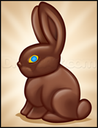 How to Draw a Chocolate Bunny