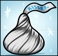 How to Draw a Hersheys Kisses