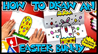 How To Draw An Easter Bunny Folding Surprise
