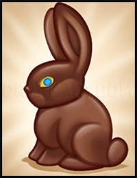 How to Draw a Chocolate Bunny