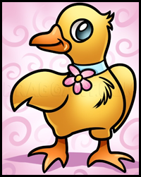 Draw an Easter Duckling