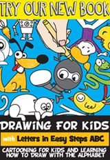 Learn How to Draw with Letters for Kids and Preschoolers