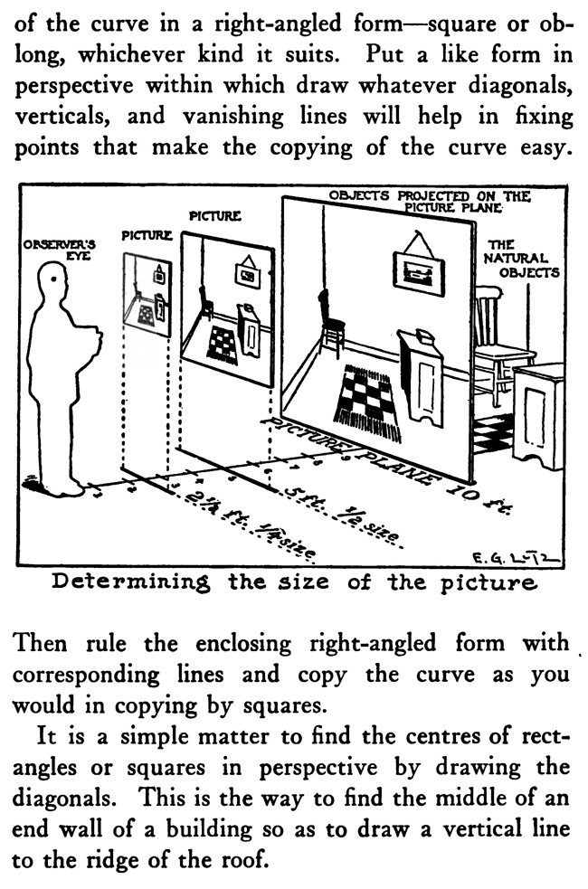 Determining the Sizse of Something in Perspective