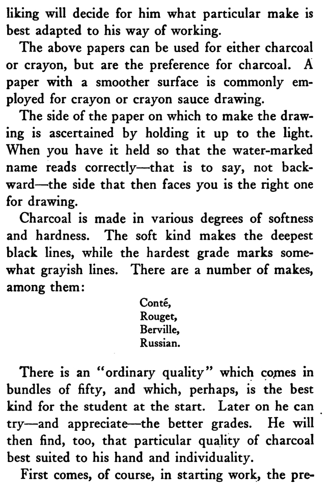 Charcoal and Crayon Drawing