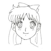 How to Draw Minako Aino (Mina) / Sailor Venus from Sailor Moon
