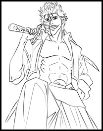 How to Draw Grimmjow Jaegerjaquez from Bleach