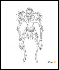 How to Draw Ryuk, Death Note