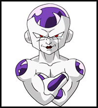DRAWING TUTORIAL: How to Draw Frieza – Dragon Ball Z. Speed