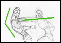 Draw Anime Action Poses