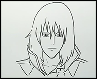 How to Draw Howl from Howl's Moving Castle | Anime Drawing