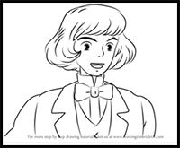 How to Draw Prince Justin from Howl's Moving Castle
