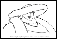 How to Draw Witch of the Waste from Howl's Moving Castle