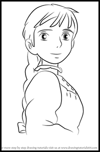 How to Draw Sophie from Howl's Moving Castle
