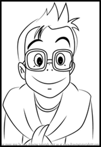 How to Draw Tombo from Kiki's Delivery Service