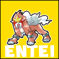 How to draw Entei from Pokemon with easy step by step drawing tutorial