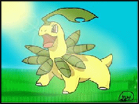 How to Draw Bayleef from Pokemon