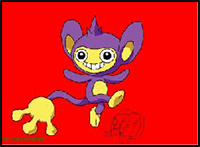 How to Draw Aipom from Pokemon