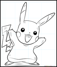 How to Draw Pikachu Pokémon