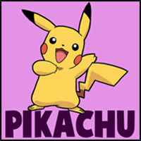 How to Draw Pikachu Saying Pika After Winning a Battle