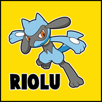 How to draw Riolu from Pokémon with easy step by step drawing tutorial