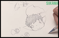 How to Draw Ponyo