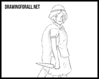 How to Draw Princess Mononoke