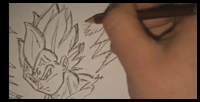 Drawing Vegeta