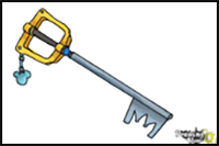 How to Draw a Keyblade 