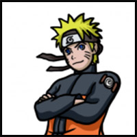 How to Draw Naruto Uzumaki, Naruto